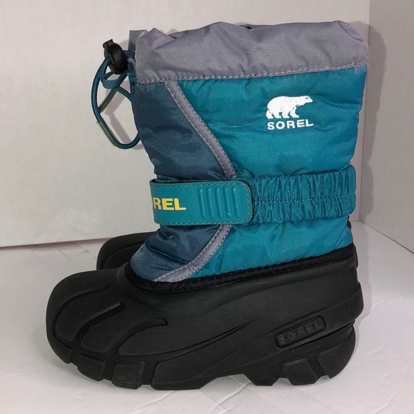 Kids Sorel winter insulated Boots Sz. 11 - Picture 3 of 8